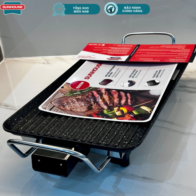 Bếp nướng điện Sunhouse SHD4607 - 1500W